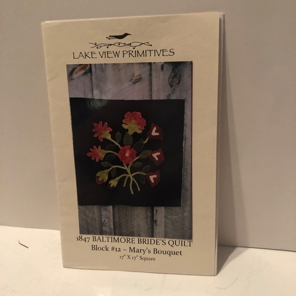 Twelve LAKE VIEW PRIMATIVES quilt patterns. All intact and ready for you to use - Picture 12 of 14